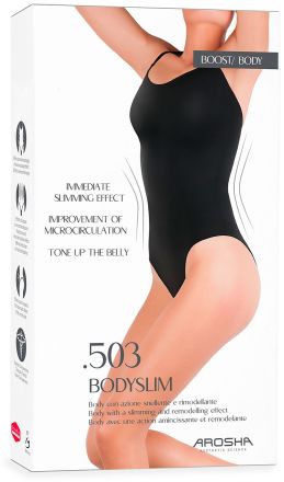 Arosha .503 Bodyslim Body - Zeštíhlující body Vel. S/M černé
