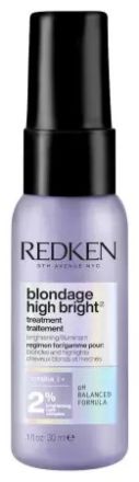 Redken Blondage High Bright Treatment - Sprej pro rozjasnění blond vlasů 30 ml Cestovní balení