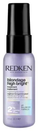 Redken Blondage High Bright Treatment - Sprej pro rozjasnění blond vlasů 30 ml Cestovní balení
