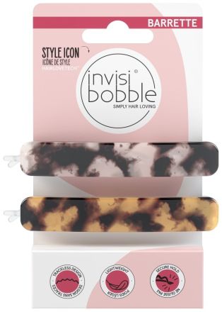 Invisibobble Barrette Havana Mama - Sponky do vlasů 2 ks