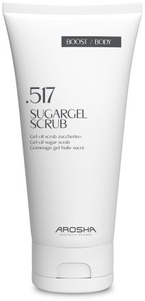 Arosha .517 Sugargel Scrub - Cukrový peeling na obličej a tělo 200 ml