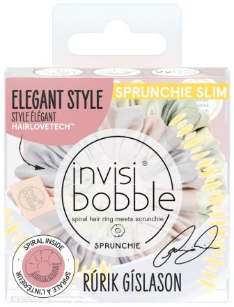 Invisibobble Sprunchie SLIM Rúrik Gíslason Twist it Up - Gumička do vlasů 2 ks