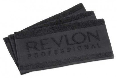 Revlon Professional Towel - Kadeřnický ručník Bavlna Černý
