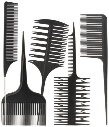 Labor Pro Balayage Combs Set - Sada hřebenů na balayage 5ks