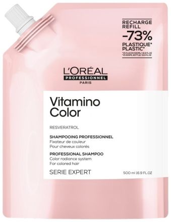 L´oréal Professionnel Serie Expert Vitamino Color Shampoo - Šampon na barvené vlasy 500 ml Náhradní náplň