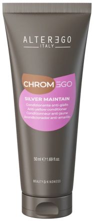 Alter Ego Chrom Ego Silver Maintain Conditioner - Kondicionér proti žlutým odleskům 50 ml Cestovní balení