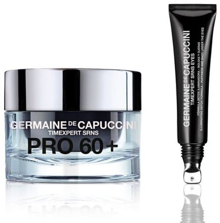 Germaine de Capuccini Timexpert SRNS 60+ Duo Set - Extra výživný krém 50ml + Detoxikační oční krém 15ml Dárková sada