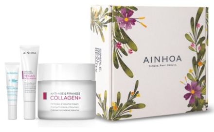 Ainhoa Vegan Collagen+ Letní Set - Krém 50 ml + oční krém 15 ml Dárková sada