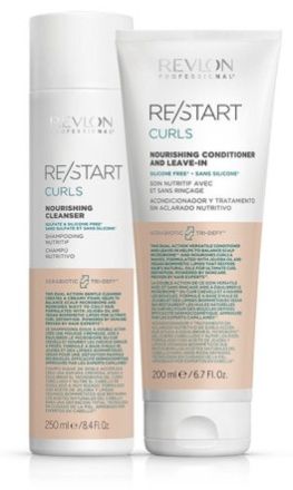 Revlon Professional Restart Curls Vánoční Set - Šampon 250 ml + kondicionér 200 ml Dárková sada