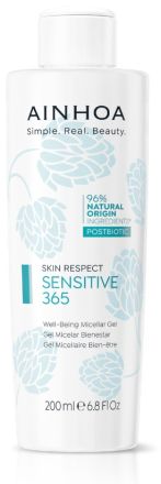 Ainhoa Sensitive 365 Pro Wellbeing Micellar Gel - Micelární gel pro citlivou pleť 200 ml