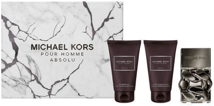Michael Kors Pour Homme Absolu Vánoční Set - EDP 50 ml + sprchový gel 50 ml + balzám po holení 50 ml Dárková sada