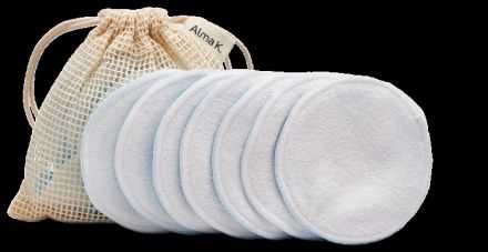 Alma K. Purify Reusable Facial Cleanser Pads - Opakovaně použitelné tampony na čištění pleti 7 ks