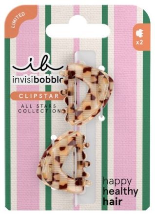 Invisibobble CLIPSTAR XS All Stars Golden Caddie - Skřipec do vlasů 2 ks