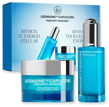 Germaine de Capuccini Timexpert Skinreset Set - Energizující pleťové sérum 50ml + Obnovující pleťový krém 50ml Dárková sada