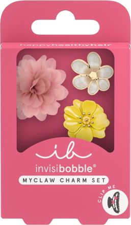Invisibobble MYCLAW SET Hothouse Florals - Skřipce do vlasů 3 ks