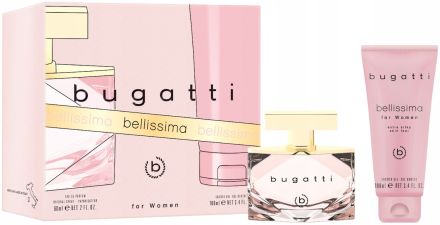 Bugatti Bellissima Vánoční Set - EDP 60 ml + sprchový gel 100 ml Dárková sada