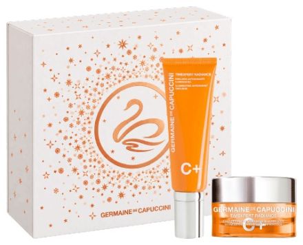 Germaine de Capuccini Timexpert C+ Vánoční Set - Emulze 50 ml + oční krém 15 ml Dárková sada