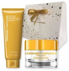Germaine de Capuccini Royal Jelly Moments Extreme Set - Pleťový krém pro suchou až velmi suchou pleť 50 ml + Odličovací pleťové mléko 125 ml Dárková sada