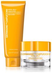 Germaine de Capuccini Royal Jelly Moments Extreme Set - Pleťový krém pro suchou až velmi suchou pleť 50 ml + Odličovací pleťové mléko 125 ml Dárková sada
