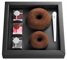 Invisibobble With Love Set - 9x vlasová gumička + 1x vlasový klip + 2x vlasový donut + brožura účesů Dárková sada