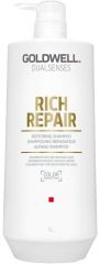Goldwell Dualsenses Rich Repair Shampoo - Regenerační šampon pro suché a poškozené vlasy 1000 ml