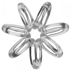 Invisibobble Nano Crystal Clear - Mini gumička do vlasů průhledná 3ks