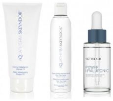 Skeyndor Aquatherm Travel Set II - Hydratační krém FII 50ml + Micelární odličovací voda 100ml + Booster 15ml Dárková sada