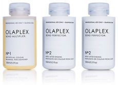 Olaplex® Travel Kit - Bond Multiplier No.1 1x100ml + Bond Perfector No.2 2x100ml Dárková sada