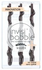 invisibobble® WAVER PLUS Pretty Dark - Sponka do vlasů Hnědá 3ks