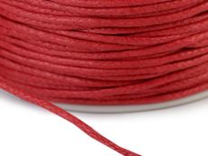 Šňůra bavlněná voskovaná Ø1,5-2mm/85-100m mix barev