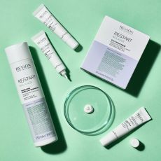 Revlon Professional Restart Balance Clay Scalp Mask - Čistí maska na vlasy s přírodním jílem 10x15 ml