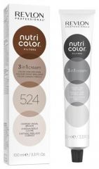 Revlon Professional Nutri Color Filters - Barevná maska na vlasy 524 Coppery pearl brown 100ml