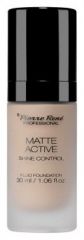Pierre René Matte Active - Voděodolný matující make-up č. 6 Warm ivory 30 ml