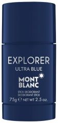 MontBlanc Explorer Ultra Blue Stick Deodorant - Pánský tuhý deodorant 75 g