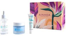 Ainhoa Hi-luronic Vánoční Set - Krém 50 ml + sérum kyseliny hyaluronové 50 ml + micelární gel 15 ml Dárková sada