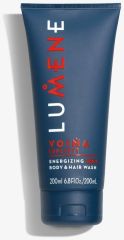 Lumene For men Energizing 2in1 body and Hair Wash - Sprchový energizující gel 2v1 na vlasy a tělo 200 ml