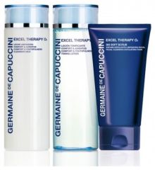 Germaine de Capuccini Excel Therapy O2 Promo Set - Pleťová maska 50 ml + tonikum 200 ml + čistící mléko 200 ml Dárková sada