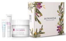 Ainhoa Collagen + Letní Set - Krém 50 ml + oční krém 15 ml + kyselina hyaluronová 10 ml Dárková sada