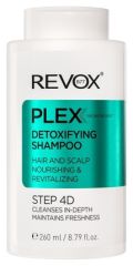 Revox Plex Detoxifying Shampoo - Šampon obohacený o aktivní uhlí pro hloubkové čištění vlasů a vlasové pokožky 260 ml