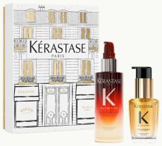 Kérastase Iconics Duo Set - Vyživující noční sérum 90 ml + všestraný olej 30 ml Dárková sada