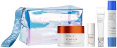 Skeyndor Power C + Letní Set - Krém pro normální až suchou pleť 50 ml + Chladivý oční krém 15 ml + Denní ochranná emulze SPF50 15 ml + Vyživující duo Krém 2x15ml Dárková sada