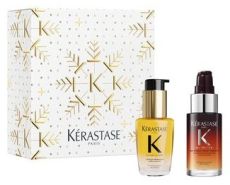 Kérastase Nutritive Mini Hero Duo Vánoční Set 26 - Noční sérum 30 ml + všestranný olej 30 ml Dárková sada