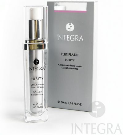 Integra Purifiant Purity Oily Skin Contentrate - Krém/sérum pro mastnou nebo aknózní pleť 30ml