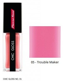 Pierre René Chic Gloss - Lesk na rty č. 05 Trouble Maker 15g