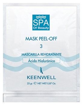 Keenwell Super Moisturizing Mask - Vysoce hydratační maska s kyselinou hyaluronovou č.3 12ks x 25g
