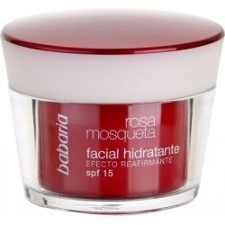 Babaria Rosa Mosqueta Moisturising Face Cream - Hydratační obličejový krém se zpěvňujícím účinkem 50 ml
