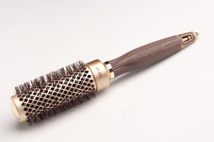 Olivia Garden Nano Thermic - Kulatý kartáč na vlasy 34 mm