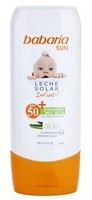 Babaria Sun Baby Milk - Dětské opalovací mléko SPF50 250ml + voda Aloe Vera 75ml zdarma