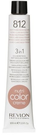 Revlon Professional Nutri Color Cream - Barevná hydratační maska č. 812 sv.blond perl. 100ml