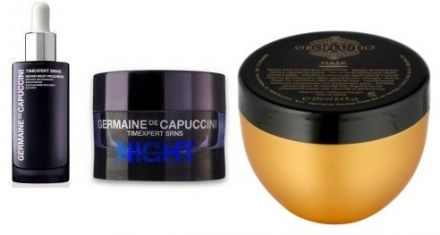 Germaine de Capuccini Timexpert SRNS Set II - Noční regenerační krém 50ml + Noční regenerační sérum 50ml + Orofluido maska na vlasy 250 ml Dárková sada